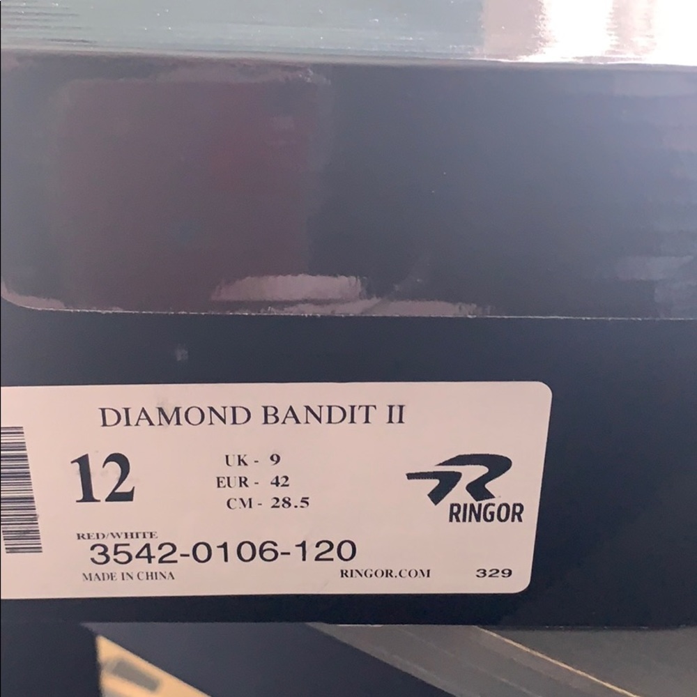 Women’s softball cleats size 12